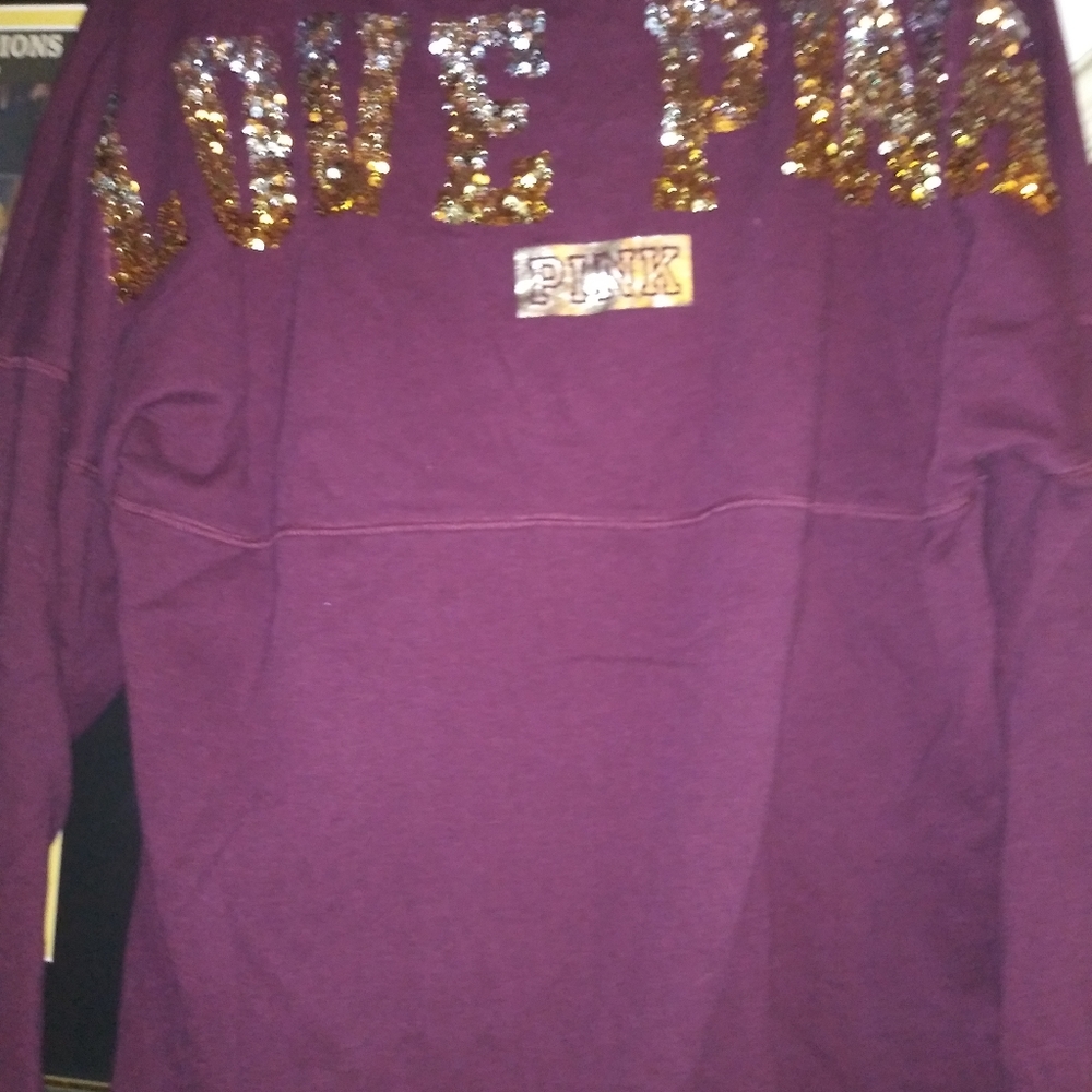 Victoria's Secret PINK bling sweatshirt - Picture 5 of 5